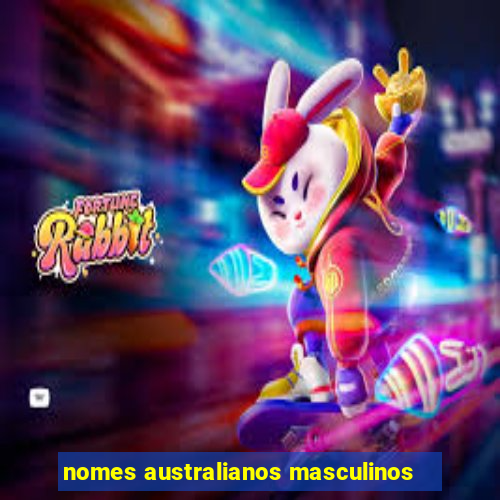 nomes australianos masculinos